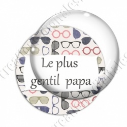 Image digitale - Le plus gentil papa - Lunettes