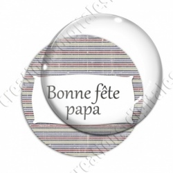 Image digitale - Bonne fête papa - Lignes