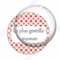 Image digitale - La plus gentille maman - Points