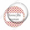 Image digitale - Bonne fête maman - Points
