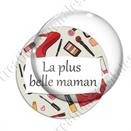 Image digitale - La plus belle maman - Maquillage