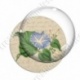 Image digitale - Fleur bleue