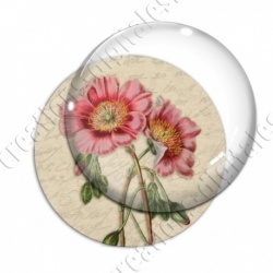 Image digitale - Fleurs roses