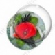 Image digitale - Coquelicot fond vintage 01