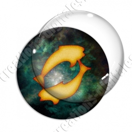 Image digitale - Zodiaque -  Poissons 2