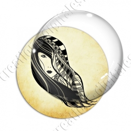 Image digitale - Tribal - Femme 06