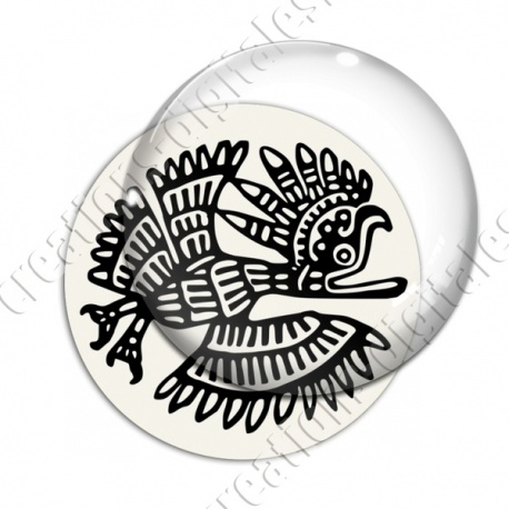 Image digitale - Tribal - Aztèque oiseau 01