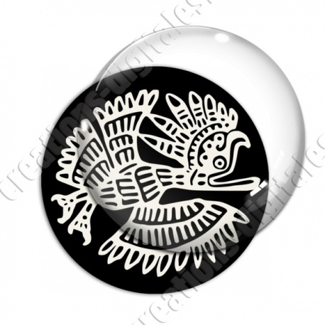 Image digitale - Tribal - Aztèque oiseau 02