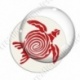 Image digitale - Tribal -Tortue rouge