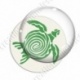 Image digitale - Tribal -Tortue vert