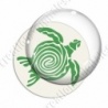 Image digitale - Tribal -Tortue vert