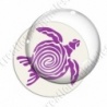 Image digitale - Tribal -Tortue violet