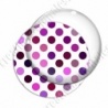 Image digitale - Pois dégradé rose