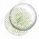 Image digitale - Pois différents tons vert