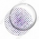 Image digitale - Pois différents tons violet