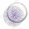 Image digitale - Pois différents tons violet