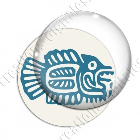 Image digitale - Poisson turquoise