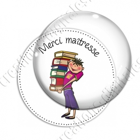 Image digitale - Merci maîtresse - Ecolier