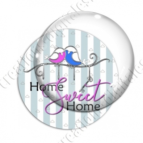 Image digitale - Pendaison de crémaillère - Home sweet Home
