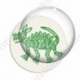 Image digitale - Tribal - Chien vert