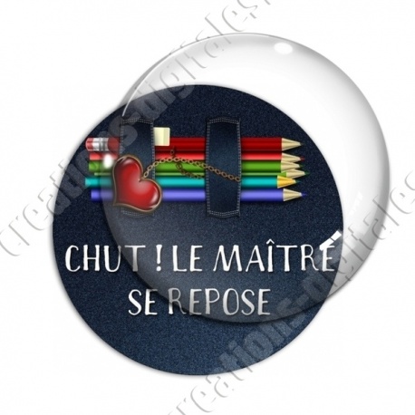 Image digitale - Chut ! Le maître se repose