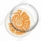 Image digitale - Tribal - Vautour orange