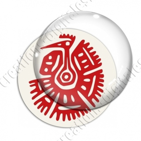 Image digitale - Tribal - Vautour rouge