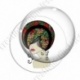 Image digitale - Femme tête fleurie