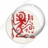 Image digitale - Tribal - Singe à crête rouge