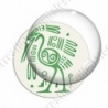 Image digitale - Tribal - Autruche vert