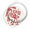 Image digitale - Tribal - Autruche rouge