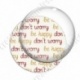 Image digitale - Don' worry Be happy rouge et orange