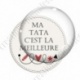 Image digitale - Meilleure tata - Flèche bouclée