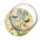 Image digitale - Fleurs et papillons