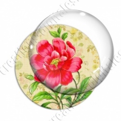 Image digitale - Fleur rouge