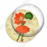 Image digitale - Fillette robe coquelicot