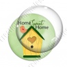 Image digitale - Home sweet home nichoir fond vert