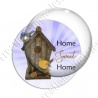 Image digitale - Home sweet home nichoir bois violet