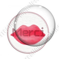 Image digitale - Merci bouche rouge 02
