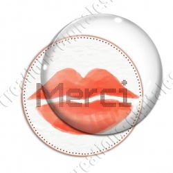 Image digitale - Merci bouche orangée