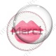 Image digitale - Merci bouche rose