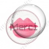 Image digitale - Merci bouche rose