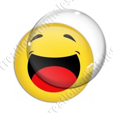 Image digitale - emoji rire large