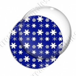 Image digitale - Motif flocons