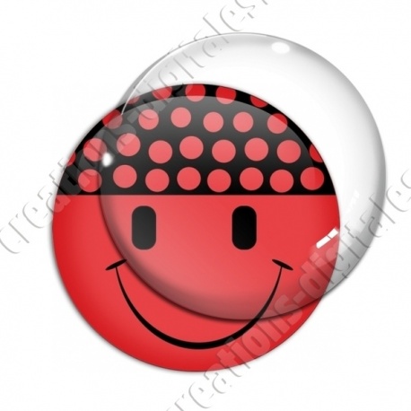Image digitale - emoji retro bandeau