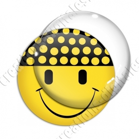 Image digitale - emoji retro bandeau