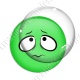 Image digitale - emoji inquiet