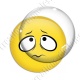 Image digitale - emoji inquiet