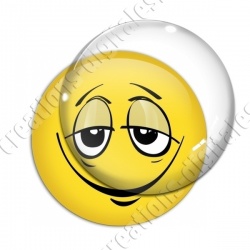 Image digitale - emoji relax