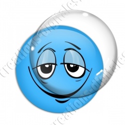 Image digitale - emoji relax